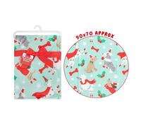 Smart Choice Super Soft Dog Print Pet Blanket 90x70cm - Multi-Coloured - Pet Beds