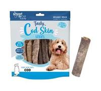 Smart Choice Tasty Cod Skin Strips 95g Real Protein Dog Treats Low Fat Grain & Gluten Free