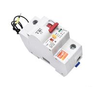 Smart Circuit Breaker 40A 2P WiFi Overload Protection Switch, Remote Control via App for Home Lighting, Water Pump and Heater(1P 40A)