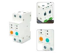 Smart Circuit Breaker for For ewelink App With Timing Delay and Cycle Modes AC230V 2P Support Multiple Current Ratings (25A)