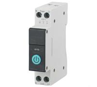 Smart Circuit Breaker for Tuya Smart Home, 1P DIN Rail Remote Control Switch with Power Meter, 10-63A Adjustable Rated Current(25A)