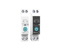 Smart Circuit Breaker Power Metering 1P 63A DIN Rail Fit for Smart Home wireless Remote Control Smart Switch by APP TONG(Black with metering,ZigBee 10A)