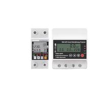 Smart Circuit Earth Leakage Over Under Voltage Protector Relay Switch Breaker Power kWh Bidirectional Meter IDGTTLDF(63A)