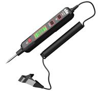 Smart Circuit Tester with LCD Display: 0.8V-100V DC Voltage Tester with Power Probe Measures Polarity Continuity for Car Battery