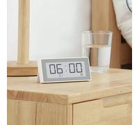 Smart Clock Thermometer Hygrometer Bluetooth Electronic Ink Screen HD Display APP Calibration View Historical Temperature & Humidity Records Time