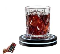 Smart Coaster 2.0 Cocktail Machine, Automatic Mixology Home Bar Cocktails Mixing Maker, Push Button Pre Mixed Drink Capsule Dispenser Shaker for Home Parties & Bar-Quality Cocktails (black)