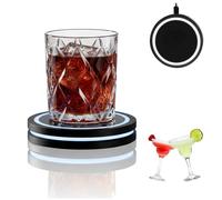 Smart Coaster 2.0 Cocktail Machine, Portable Cocktail Maker, Portable Mixologist Smart Coaster, Interactive Lighting with Built-in S mart Sensing Tech, Easy to Clean & Carry (1pcs)