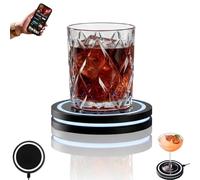 Smart Coaster Cocktail Machine 2.0 - Home Mixologist with Built-in Smart Sensing Tech, Easy to Clean & Portable (1 Set)