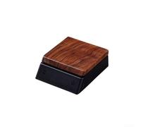 Smart Coffee Scale 0.1g Precision Walnut Tray Rechargeable | 0.1g high precision sensor, for smart touch buttons, auto-zero function, for ideal for espresso and tea brewing