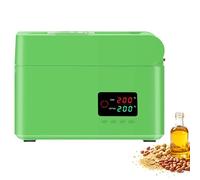 Smart Cold and Hot Oil Extractor, 820W Automatic Oil Press Machine, 4-6kg/h Capacity and Oil Output Rate 70%, Temperature Range 40-230°C and Folding Design, for Olive, Peanut, Sesame