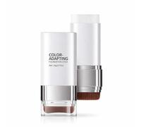 Smart Colour-Adapting Foundation Stick For Matte Finish - Ivory Shade With Built-In Brush, Long-Lasting Waterproof Coverage For All Skin Types, Creamy Buildable Formula