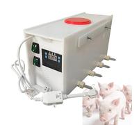 Smart Constant Temperature Automatic Piglet Machine,Automatic Pig Feeding Machine,Simulate The Sound of a Sow,for Multiple Piglets to Eat at The Same Time 8Nipples