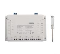 Smart Control Switch, 90.2 * 115 * 40mm 4CH PRO R3 4-Gang Switch Intelligent,433Hz RF Remote Control Voice RemoteControl