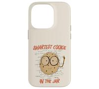 Smart cookie, brainy know-all genius wiz kid graduation pun Case for iPhone 14 Pro