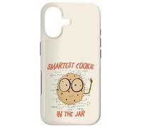Smart cookie, brainy know-all genius wiz kid graduation pun Case for iPhone 17