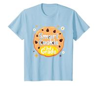Smart Cookie in 3rd Grade School Achievement Celebration T-Shirt, Kids, Baby Blue, 8 Years