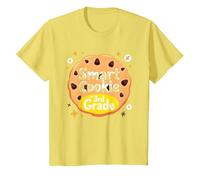 Smart Cookie in 3rd Grade School Achievement Celebration T-Shirt, Kids, Lemon, 8 Years