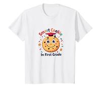 Smart Cookie in First Grade T-Shirt, Kids, White, 2 Years