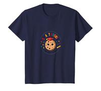 Smart Cookie in Fourth Grade: Cute School Achievement T-Shirt, Kids, Navy, 4 Years