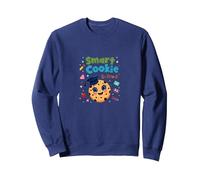 Smart Cookie In Pre-K: Cute Education Achievement Sweatshirt, Adult Unisex, Navy, L