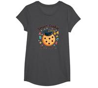 Smart Cookie in Third Grade: Educational Achievement T-Shirt, Girls, Dark Heather Grey, Small