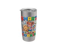 Smart Cookie Robot Toy Bricks Clever Student Stainless Steel Insulated Tumbler