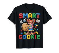 Smart Cookie Robot Toy Bricks Clever Student Value Graphic T-Shirt, Men, Black, M