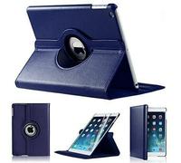 Lobwerk Case for Apple iPad 10.2 Inch 2019 Protective Smart Cover 360° Rotation blue blue