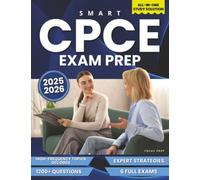 Smart CPCE Exam Prep: Your All-in-One Study Solution with 1200+ Questions, 6 Full Exams, High-Frequency Topics Decoded, and Expert Strategies So You Walk into Test Day Calm and Focused