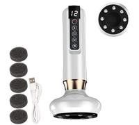 Smart Cupping Set - 3.5x3.5x7.5in, Electric Cupping Massager | Deep Tissue Massage Device - Rechargeable Apparatus with Oils & Filters for Relaxation, & Recovery