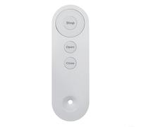 Smart Curtain Motor for Tuya, 4000mAh Battery, Light & Temp Sensor, Voice Control, Fits 7-16mm T-Rail & 5.3-10mm U-Rail, App Remote, No Hub(B)