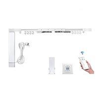 Smart Curtains System, Electric Curtain Track Works with Apple Homekit, Automatic Curtain Opener with Electric Curtain Tracks, Compatible with Alexa Google Home Apple Home (2.1M (82.6 inch))