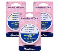 Smart Cutie Bundle - 3x Hemline H782 Double-Sided Insta-Bond Tape, 19mmx4.5m Each