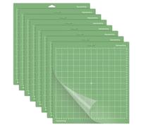 Smart Cutting Mat for Machine, Cutting Accessories Tools Explore Maker 4, Easy to Handle Delicate Paper to Heavier Specialty Materials, Non-Slip Durable 12X12Inch 8Pcas