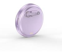 Smart Cyber Badge - 1.7-inch HD Display, Bluetooth 6.0 Fast Transfer, 30-Hour Rechargeable Battery, Supports Images, GIFS and Videos, Ideal for Events, Parties and Office ID Badges (1,Purple)