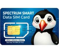 Smart Data SIM Card -on AT&T, T-Mobile and Verizon network, for Security/Hunting Trail Cameras, GPS Trackers, or unlocked Tablets - Data only, No Voice & Text