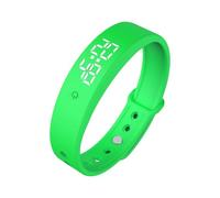 Smart Defeat Alarm Bangle for Quiet Wake Up Comfort Wear Health Observer Permanent Battery Rechargeable