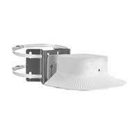 Smart Design Metal Corner Mount for Solar Camera Seamless Integration with Environment (White)