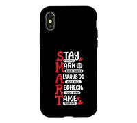 SMART Design Testing Day Exam Teacher Student Motivation Case for iPhone X/XS