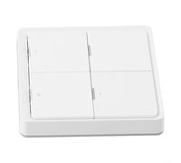 Smart Device Controller Push Button Setup with 4 Gangs and Capability to Create Unique Scenes