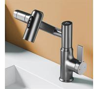 Smart Digital 360° Rotating Copper Kitchen Faucet with 3 Spray Modes - Elegant Display for Home Decor, Perfect for Modern Kitchens and Stylish Interiors