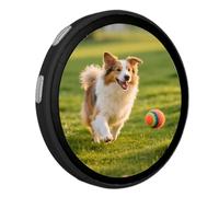 Smart Digital Badge, Touch Screen Display Pin, 1.7-Inch Digital Badge with Photo Frame, Magnetic Accessory, Workplace Badges with Custom Display, Employee Device for Nurses Business Fans