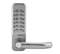 Smart Digital Door Lock, Zinc Alloy Keyless Entry Keypad, Push Button Password Lock for Home Office Hotel Doors