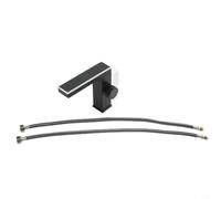 Smart Digital Faucet with Ambient Light Ring and Temperature Designed for Consistent Performance and Reduced Water Waste (Black)