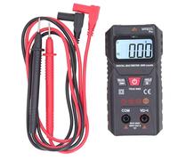 Smart Digital Multimeter 4000 Counts Automatic Identification Anti Burning Ohm Volt Test Meter with Non Contact Voltage Testing for Home Cars Factories ABS Material