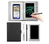 Smart Digital Pen with Real-Time Sync, Convert Handwritten Notes to Digital Text on Phone, Voice Control for Writing & Painting Black