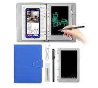 Smart Digital Pen with Real-Time Sync, Convert Handwritten Notes to Digital Text on Phone, Voice Control for Writing & Painting Blue