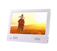 Smart Digital Photo Frame, 1024x600 Full HD 16:9 IPS LED Display, Support USB and SD Card - Wall Mounted/Place - White Green - 7/10 Inches (White Green 10")