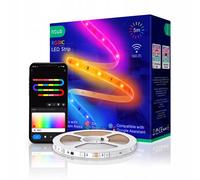 Smart Digital RGB IC WIFI LED Strip F4, 5m, 24W, TUYA / Smart Life