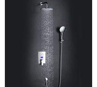 Smart Digital Shower Set - Concealed Design with Water Power Anti-Scald Technology Stylish Bathroom Fixture for Ultimate Shower Experience Modern & Practical Solution for Home